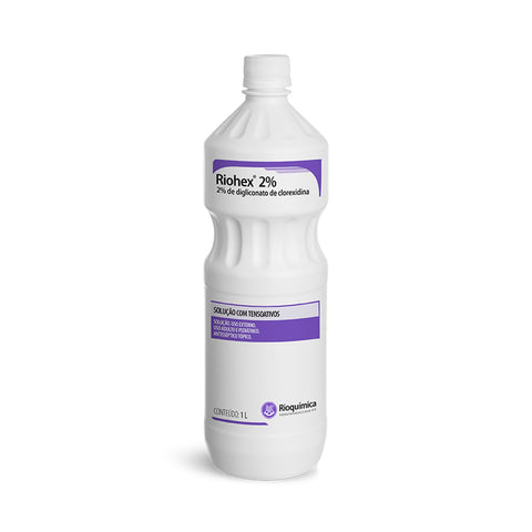 Imagem ilustrativa do produto Riohex 2% Degermante com 1000ml - RIOQUÍMICA – Rioquimica