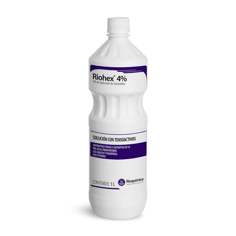 Imagem ilustrativa do produto Riohex 4% Degermante com 1000ml - RIOQUÍMICA – Rioquimica