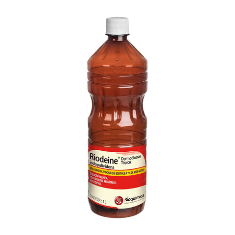 Imagem ilustrativa do produto Riodeine Tópico 1% com 1000ml - RIOQUÍMICA – Rioquimica