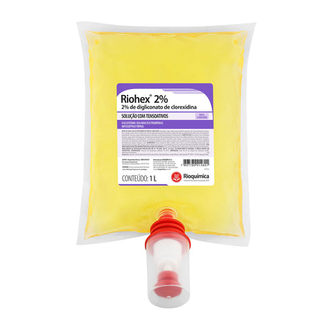 Riohex 2% Degermante 1000ml Standard com 6