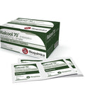 Imagem ilustrativa do produto Álcool Saches com 120un 1ml 70% - RIOQUÍMICA – Rioquimica