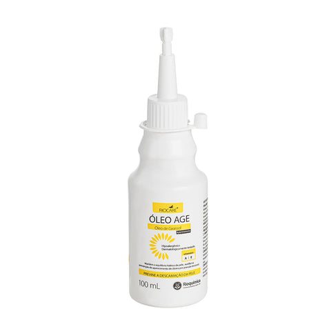 Imagem ilustrativa do produto Óleo AGE 100ml com 30 Riocare - RIOQUÍMICA – Rioquimica