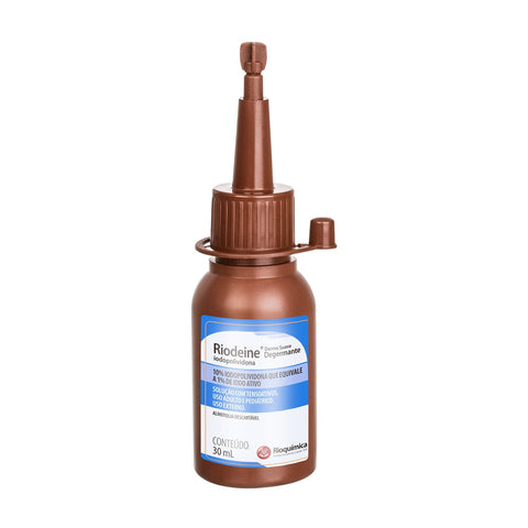 Imagem ilustrativa do produto Riodeine Tópico 1% 30ml com 30 Twist Off - RIOQUÍMICA – Rioquimica