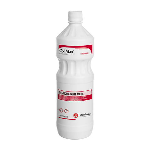Imagem ilustrativa do produto Oximax Ácido Fosfórico com 1000ml - RIOQUÍMICA – Rioquimica