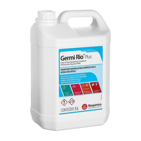 Imagem ilustrativa do produto Germi-Rio Plus Concentrado com 05lt - RIOQUÍMICA – Rioquimica