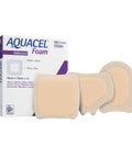 Imagem ilustrativa do produto Aquacel AG (Prata) Foam Adesivo 12,5x12,5cm com 10 - CONVATEC – Convatec