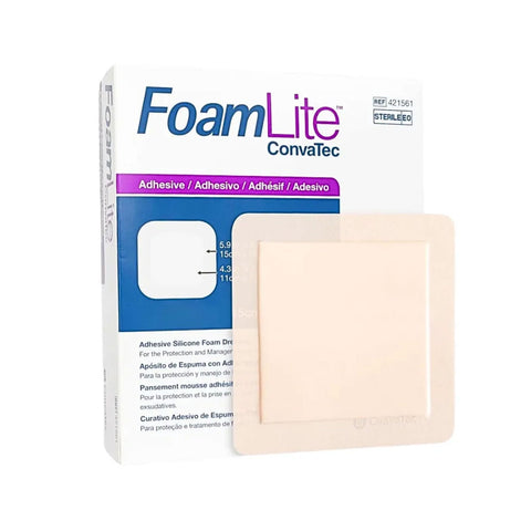 Imagem ilustrativa do produto Foam Lite 10x10cm com 10 - CONVATEC – Convatec