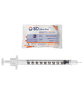 Imagem ilustrativa do produto Seringa Insulina 0,5ml com Agulha 8x0,3 Safetyglide com 100 - BD – Bd