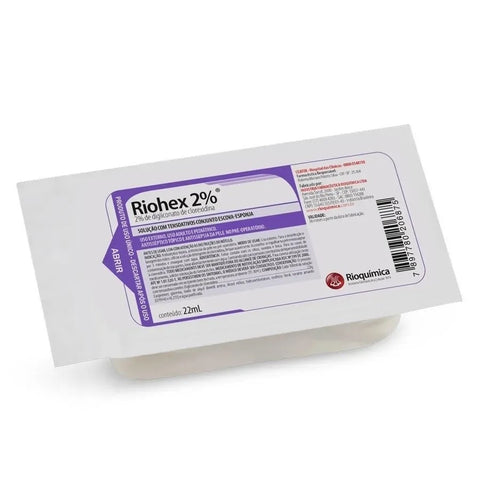 Riohex 2% Degermante 22ml Esponja com 108